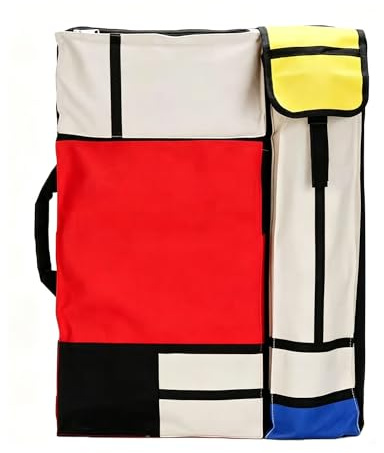 Guozyly Bolsa de dibujo A2 A3 bolsa de transporte, mochila de dibujo para adultos, multifunción, bolsillos de sketchpad multifunción, resistente al agua, carpeta de dibujo artista, bolsa de pintura