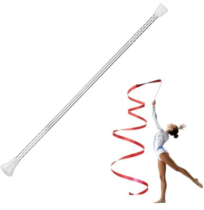 Générique Bâtons Twirling Acier - Accessoire Réutilisable Durable Sport | Bâton Métallique de Danse pour Twirling pour Femmes Hommes Adultes Spectacles Talents Danse Artistique