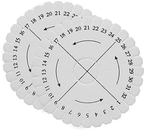 2PCS Kumihimo Disks Foam Braiding Disk Macrame Braided Plate Handmade Weaving Disk Plate DIY Materials Sewing Tools for Making Flat Braids Friendship Bracelets