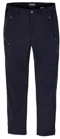 Craghoppers Mens Expert Kiwi Pro Stretch Trousers, Dark Navy, Size 38
