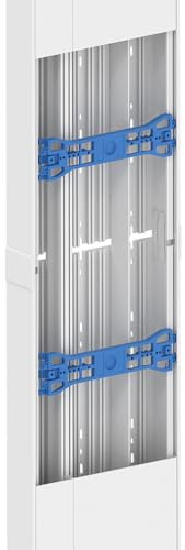 GGK - GTL Gaine Technique de Logement 2 Compartiments - Arrivée Principale indépendante - Séparateur Courant Fort/Faible - Dim 60 x 250mm, Long 2,60m - Livrée en 2 Parties de 1,30m assemblables