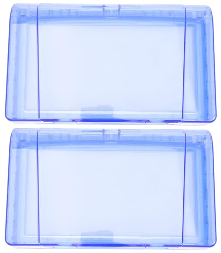 SAFIGLE Copertura per Presa Elettrica Doppio Slot 86 Tipo Set da 2 Pezzi Blu Protezione Adesiva senza Fori per Bagno e Cucina Resistente alle Intemperie Riutilizzabile e Facile da