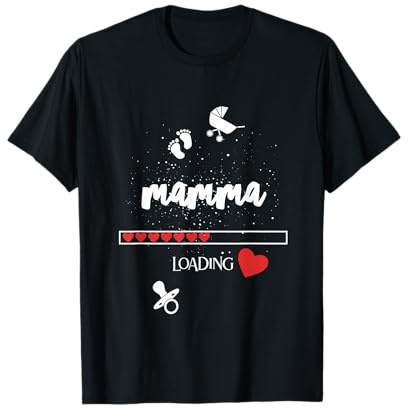 Mamma in Attesa Donna Incinta Regalo Gravidanza Futura Mamma Maglietta