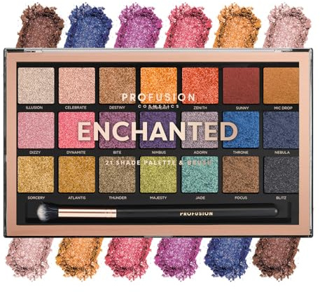 Profusion Cosmetics Palette de fards à paupières Enchanted 21
