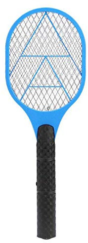 CLPEEN Tapette a Moustique Electrique a Piles Anti-Moustique Insectifuge Raquette Anti-parasitaire Repulsif d'insectes Tueur de piege tapette