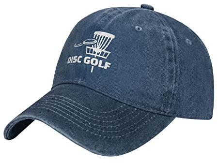 874 Baseballkappe Discgolf-Unisex-Low-Profile-Design Baseball Kappe Unisex Baseball Mützen Verstellbare Dad Hat Für Distressed Stickerei Cap Vintage Wandern