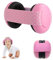 ZOOMPIL Casque Anti Bruit Bebe, Protection des Oreilles pour bébé, Réglables Casque Bebe Anti Bruit, Protection Auditive pour Bébés et Tout-Petits de 12 à 36 Mois (rose)