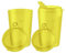 THERACASO Lot de 3 gobelets à bec de 250 ml, avec 3 couvercles (ouvertures de 4 x 4 mm et 12 x 10 mm), pour les personnes âgées, les enfants et les patients à motricité réduite, passe au