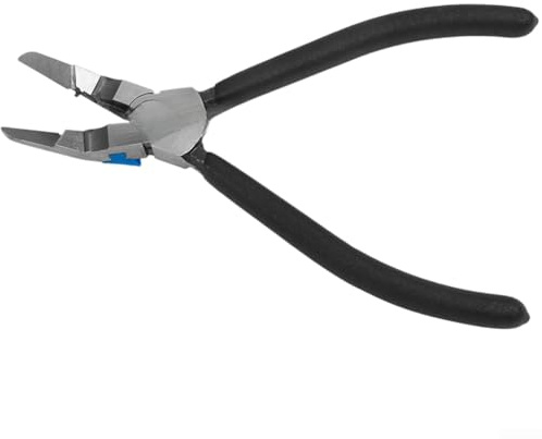 Alicates de extracción de sujetadores, acero de alta resistencia con mandíbulas endurecidas para sistema de audio del panel de la puerta del maletero del interior del automóvil (B)