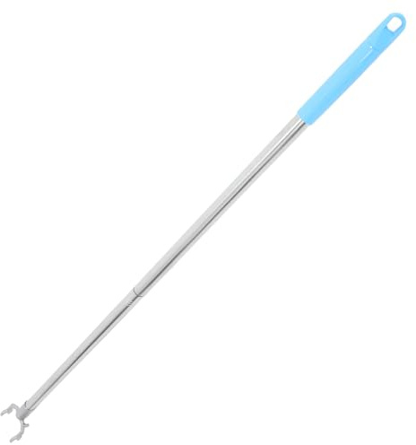 HEANUJJ Bastone Appendiabiti in Acciaio Inox e Alluminio Asta Estensibile, per Stendere Vestiti in Casa e Armadi, Supporto Resistente per Bucato