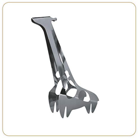 LITTLE BALANCE 2020 Pinza para Espaguetis, Acero Inoxidable