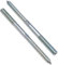 M8x100mm Bulloni di sospensione, Bulloni a doppia testa Vite autofilettante, viti per legno, fissaggio senza testa zincato con punta esagonale, bullone metrico e vite per legno filettata (10 pezzi)