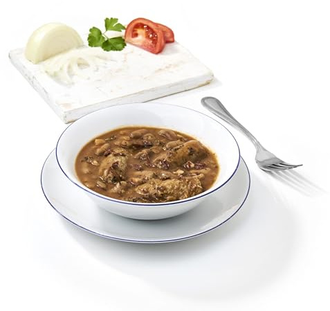 Sausage and Bean Cassoulet High Protein Ready Meal | Camping, Hiking, Gym