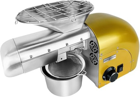 GGM Gastro | EOPMCH-GOLD | Elektrische Ölpresse - Gold - 1,8 kW