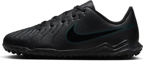 NIKE Boys Jr. Tiempo Legend 10 Club Tf Sneaker, Black Deep Jungle Black, 4 UK