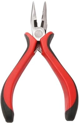 Set di strumenti per gioielli Mini pinze, set di strumenti for la creazione gioielli, perline, filo da taglio rotondo, piatto, lungo e a punta, kit completo attrezzature for con(Color 6)