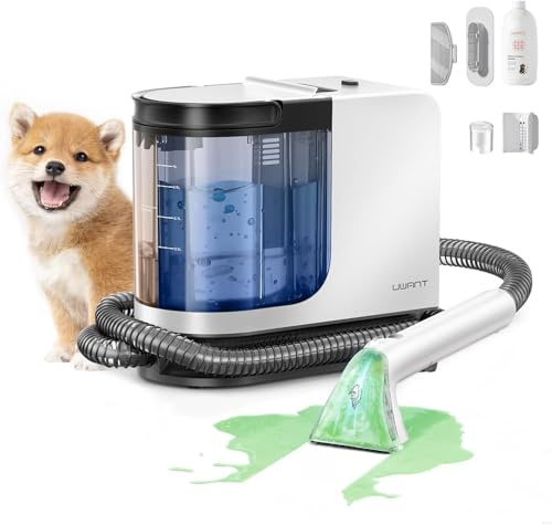 uwant Y200 Spot Cleaner Lavamaterassi Lava e Aspira Lavatappeti e Divani Lava e Asciuga White 600W Igienizza al 99.9% Pulisci Tappeti Lavatessuti Pulizia Sedili Auto Tessuto Pulitore Materassi