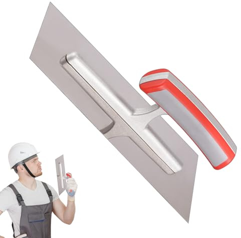 Cementslev, platt betongbearbetningskabel, ergonomisk fogspackel, lätt spackel betongverktyg, rostfri spatel, gipsskiva för sheetrock wallboard gipsskivor plattor | lätt spackel betongverktyg, rostfri spatel, gipsskiva för sheetrock wallboard gipsskivor plattor