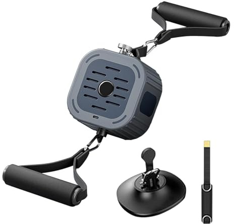 LOVIVER Attrezzatura per Palestra Domestica Attrezzatura per Resistenza 2-20 kg Allenatore di Forza Regolabile Attrezzatura per Allenamento di Forza per, Blu Navy