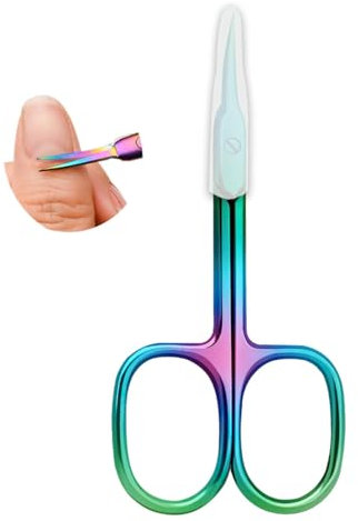 Nagelhautentferner,NagelschäLer, Nagelhautschneider, Cuticle Remover, Hautschere, Zehennagelschneider aus Edelstahl, ManiküReschneider, Augenbrauenschneider