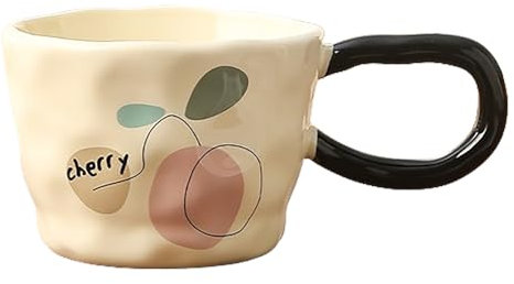 Cappuccino-muggkoppar, stor keramikkopp för au lait, dubbel shot, latte, café mocha, te 400 ml