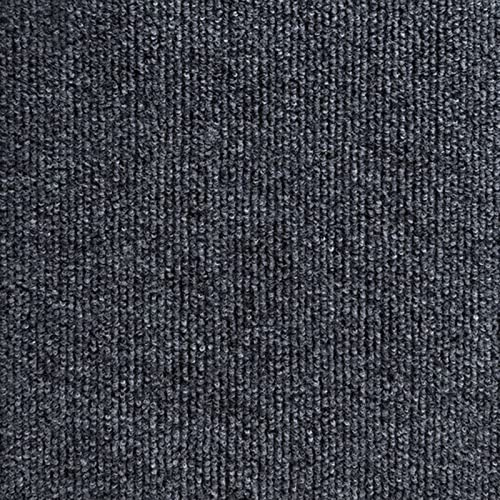 Piastrelle autoadesive per Moquette 30x30x0,5 cm, Piastrelle Staccabili e attaccabili, Piastrelle autoadesive Antiscivolo, Facili da installare, Lavabili, aspiranti, Tappetino per