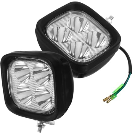 EPIGEIST 2 pezzi Faro di Lavoro LED per Carrello Elevatore Alta Luminosità Super Luminoso Efficienza Energetica Facile da Installare Compatibile con Vari Modelli Forklift