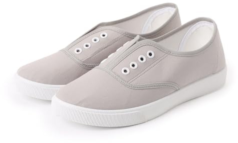 Générique Basket Femme-Chaussures en Toile légères et Confortables pour Femme - Chaussures décontractées Tendance en Toile à Lacets - Chaussures de Marche Classiques Plates pour Femme et Fille