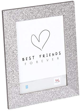 walther design argento 13 x 18 cm superficie scintillante, cornice ritratto Twinkle IT318S