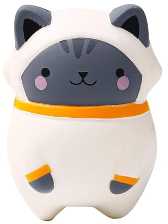 ANBOOR 4,7 Squishies Jouet pour chats Lent Augmentation Kawaii Parfumé Squishies Jouet anti-stress pour enfants Rose 3+ ans