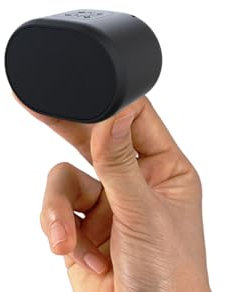 Eageroo Haut-Parleur Bluetooth Mini Haut-Parleur Petite boîte à Musique Portable Carte TF/3.5mm AUX, USB, Noir