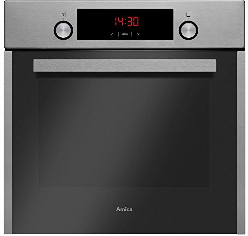 Amica Einbaubackofen 60cm Heißluft Grill Timer 1fach Teleskopauszug (75%) Soft Close Tür Edelstahl EB 944 100 E