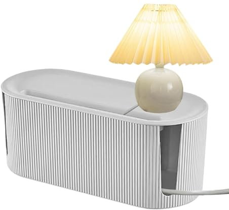 Scatola Di Gestione Dei Cavi, Scatola Nascondi Cavi Scatola Portacavi Organizzatore Raccogli Cavi Organizzatore Cavi Scrivania Per Nascondere Multipresa Cavi Elettrici Fili Sciolti, 31x13.5x12.5cm