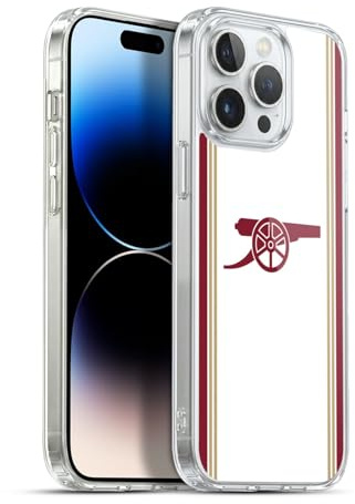Head Case Designs Officially Licensed Arsenal FC Third 2025/26 Kit Gel Case [Military Grade Protection] Compatible with Apple iPhone 13 Pro Max and Compatible with MagSafe