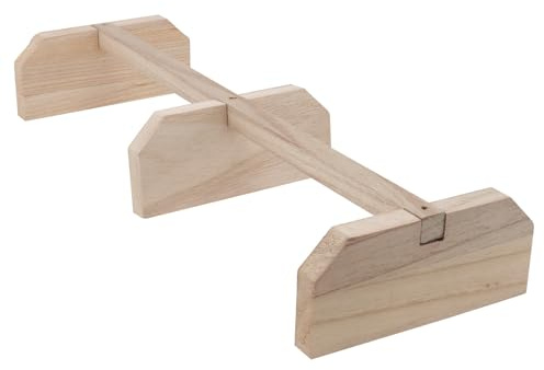 Veemoon Perchoir à Poulet en Bois Synthétique Khaki, Barre de Perchoir Robuste pour Poules, Fournitures pour Animaux de Compagnie, Support de Repos en Volière