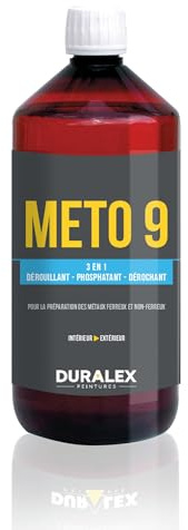 DURALEX - Convertisseur de rouille Meto 9 1L 110100551