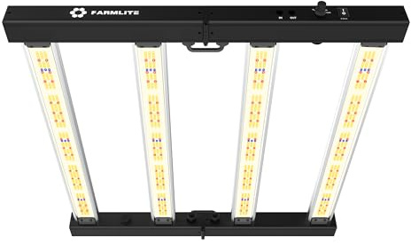 FARMLITE Grow Light Lámpara led para plantas Luz Plantas Interior luz de Cultivo Crecimiento Lámpara de Crecimiento de Plantas Dimmable (260watts)