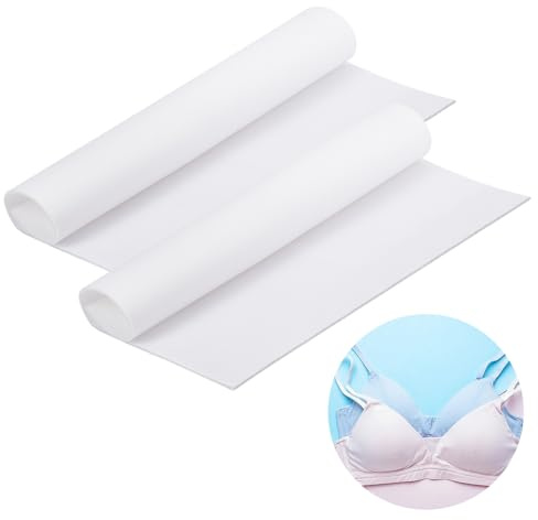 DELORIGIN 2 piezas de sujetador de espuma de 40 x 40 cm esponja ropa interior acolchado para el pecho, sujetador de copa en bruto, insertos de espuma para cosplay, disfraces, fabricación de acolchado,