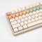 Cute MOA Profile Keycap,125 Keys Pbt Keycap, Dye-Sublimation Keycap Set with Keycaps Puller for Mechanical Keyboard 60% 75% 100% (rainbow)
