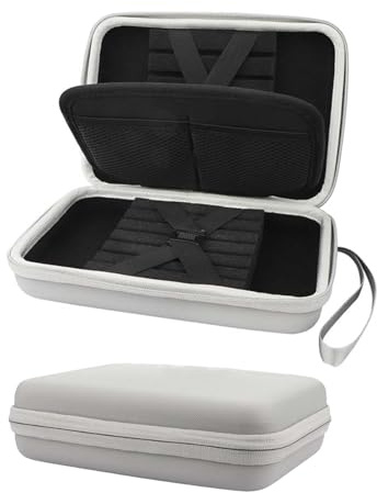 Nujvnuj Pro 12 Dart Case - Premium EVA Hard Shell Holder for 12 Fully Assembled Darts - Professional Protective Storage with Accessory Compartments - Perfect for Tournaments & Home Use