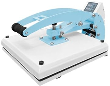 Värmepressmaskin för sublimeringstryck – manuell tryckpress för t-shirts och kläder