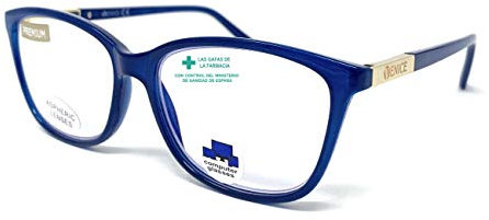 Blaulichtfilter lesebrille anti blaulicht. Computerbrille Smart Für damen damen gamer brille venice (Blau, +3.00)