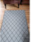 In- & Outdoor Teppich Karo Grau Schwarz Design, 90x150 cm, Grau-Schwarz, Polypropylen, für Terrasse, Balkon, Garten