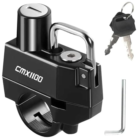 Verrouillage du Casque Antivol De Sécurité pour Casque De Moto pour CMX 1100 CMX1100(with Logo)