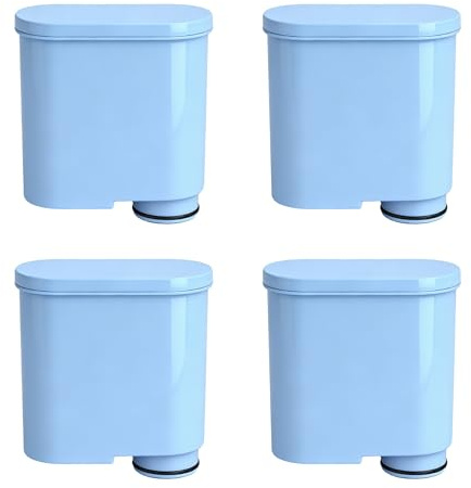 Zxnqzed 4 Stück Wasserfilter Kompatibel mit Philips AquaClean CA6903/10, CA6903/22, CA6707/20, Ersatzwasserfilter für Saeco und Philips Kaffeevollautomaten