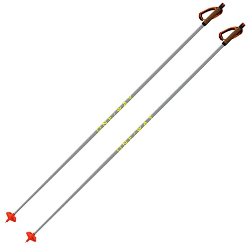 Fischer Langlauf Skistöcke OneWay Storm 6 Mag 140cm Ghost Grey Langlaufstöcke 30% Carbon