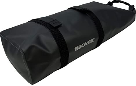 BiKase eBike Battery Case & Cover, Protective Waterproof & Fire Resistant Electric Mountain Bike Lithium Ion Battery Travel Storage Bag for Camping & Long Distance Biking, Fits Most Bicycle Batteries