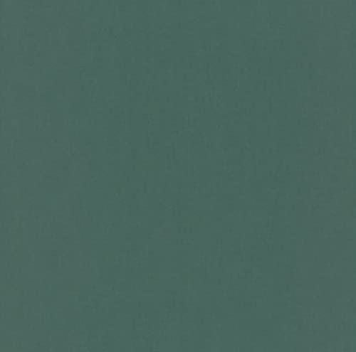 Rasch Tapete 710458 - Glatte Vliestapete mit textiler Optik in dunklem Grün aus der Kollektion Sophia - 10,05m x 0,53m (LxB)