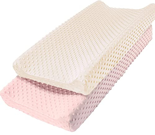 Owlowla 2Pack Changing Pad Cover Soft Minky Table Sheets Baby Boys Girls