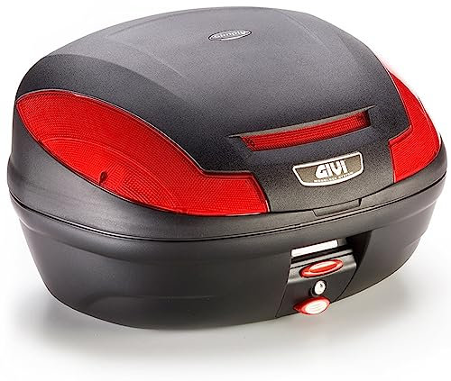 givi e470n topcase + trager simply iii kompatibel mit honda pcx 125 2018 2019 2020 mototopgun